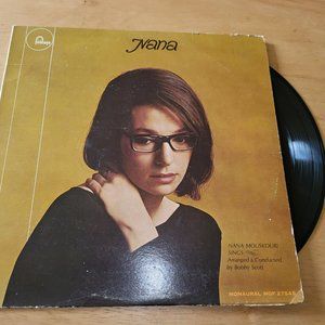 NANA MOUSKOURI Nana Sings LP 1965 Fontana MGF 27545 Mono Pop Vinyl Record LP3